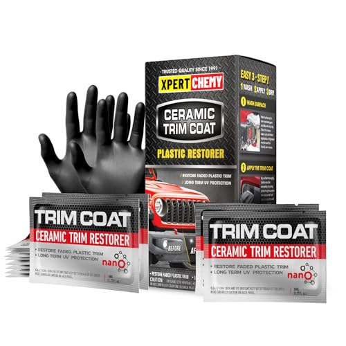 50% Off XPERTCHEMY Ceramic Trim Coat Kit for Cars