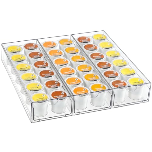 30% Off Acrylic K-Cup Organizer Holds 36 Pods