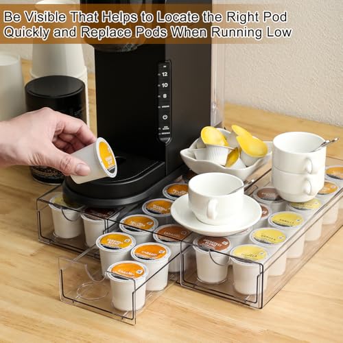 30% Off Acrylic K-Cup Organizer Holds 36 Pods - Image 4
