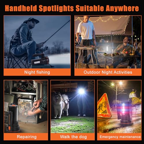 50% Off Vanvale Rechargeable Tactical LED Flashlight - Image 6