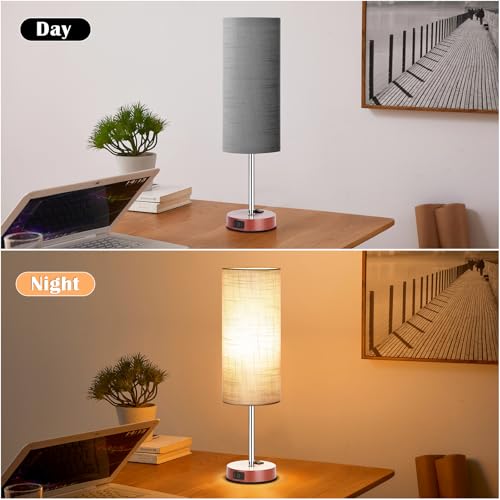 50% Off ZJOJO 2-Pack Nightstand Lamps with AC Outlets - Image 6