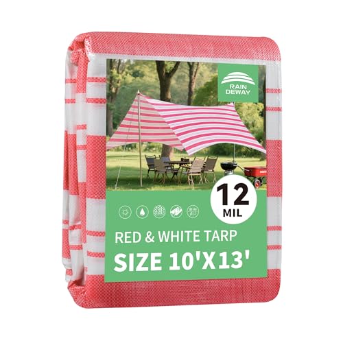 50% Off RAINDEWAY 10x13 ft Waterproof Polyethylene Tarp - Image 1