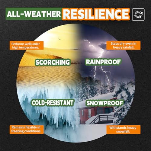 50% Off RAINDEWAY 10x13 ft Waterproof Polyethylene Tarp - Image 5