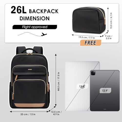 50% Off MDODO Women's Laptop Backpack with USB Charging Port - Image 2