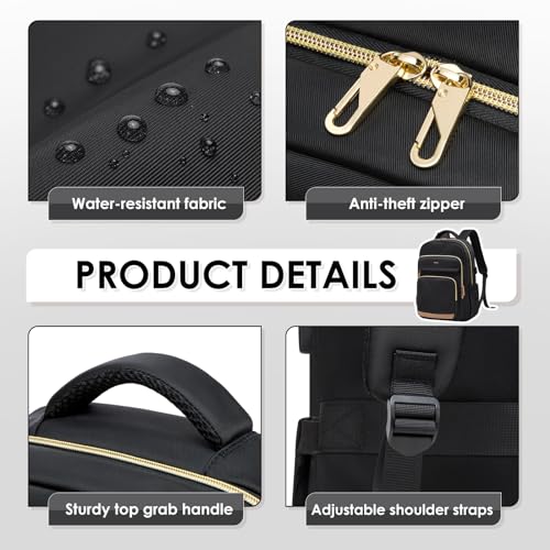 50% Off MDODO Women's Laptop Backpack with USB Charging Port - Image 5