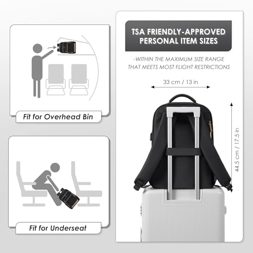 50% Off MDODO Women's Laptop Backpack with USB Charging Port - Image 6