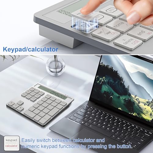50% Off Wireless Rechargeable Bluetooth Numeric Keypad - Image 6