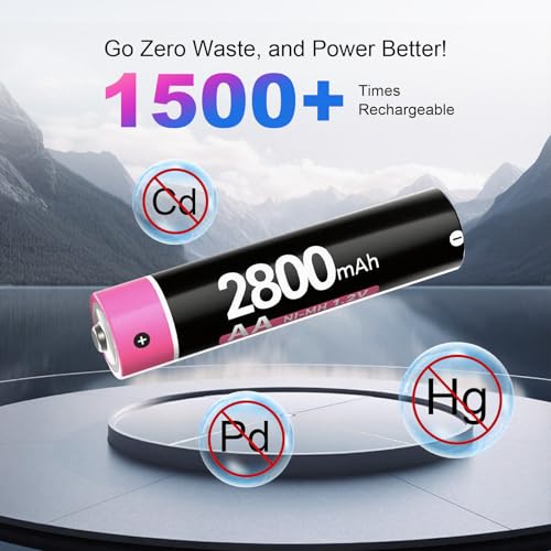 50% Off Rechargeable AA/AAA Batteries & Fast Charger - Image 3