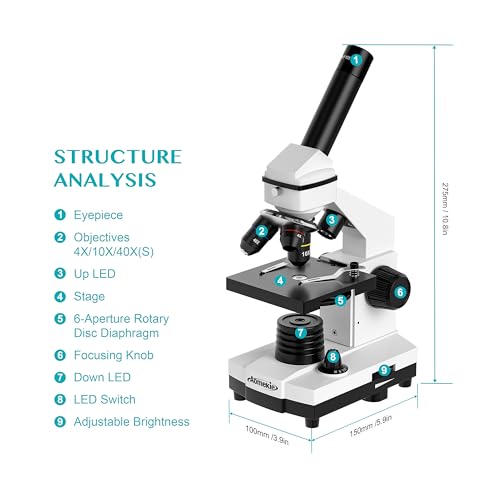 Save 50% on Aomekie AO1003 Student Compound Microscope - Image 6