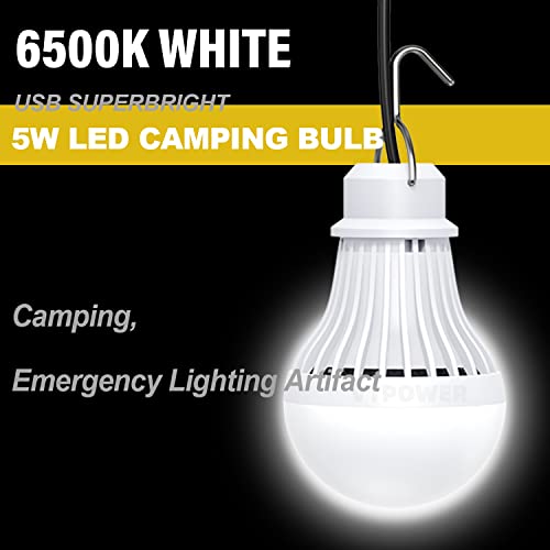 50% Off 2-Pack USB LED Camping Lights for Outdoor Use - Image 4