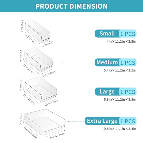 50% Off Ettori 4-Pack Clear Food Storage Containers - Image 2