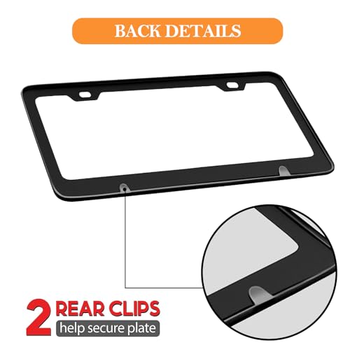 50% Off Black Cat Flower License Plate Frame - $4.99 - Image 4