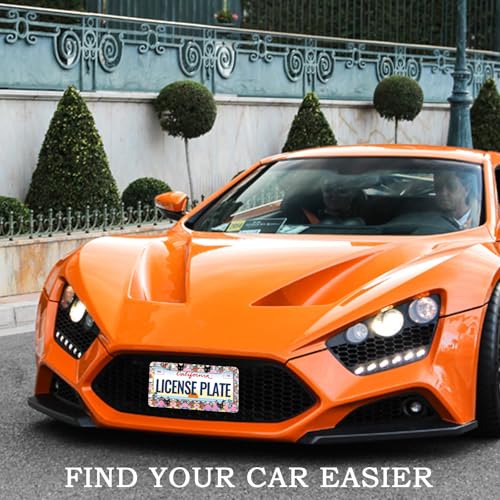 50% Off Black Cat Flower License Plate Frame - $4.99 - Image 5