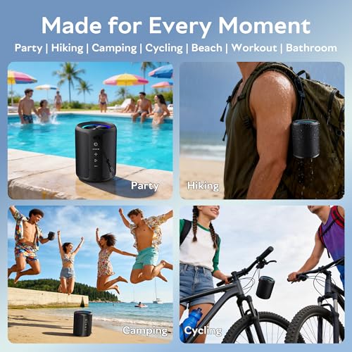 33% Off DUDGSIS IPX7 Waterproof Bluetooth Speaker with RGB Lights - Image 7