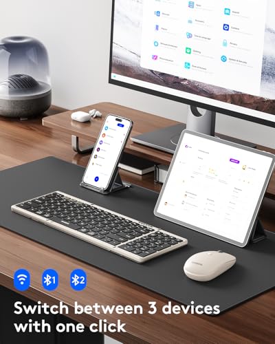 Save 34% on Samsers Foldable Bluetooth Keyboard & Mouse Combo - Image 2