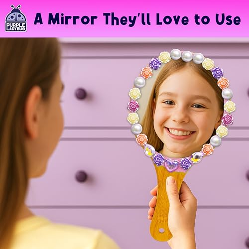 33% Off DIY Wooden Hand Mirror Craft Kit for Girls - Image 5