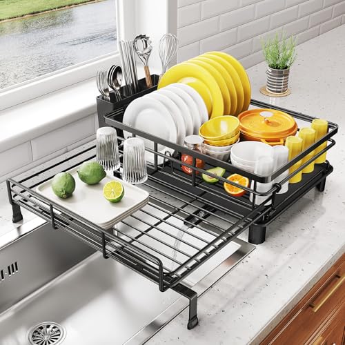 30% Off SNTD Stainless Steel Expandable Dish Drying Rack