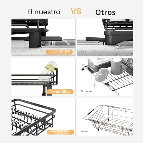 30% Off SNTD Stainless Steel Expandable Dish Drying Rack - Image 3