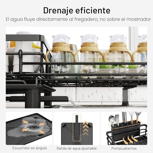 30% Off SNTD Stainless Steel Expandable Dish Drying Rack - Image 5