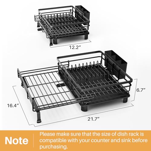 30% Off SNTD Stainless Steel Expandable Dish Drying Rack - Image 6