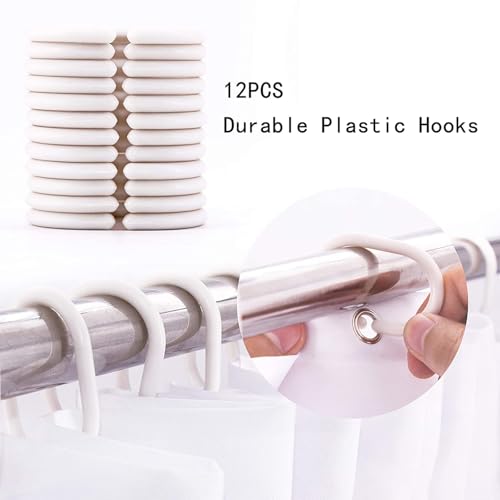 30% Off Colorful Watercolor Floral Shower Curtain - Image 6