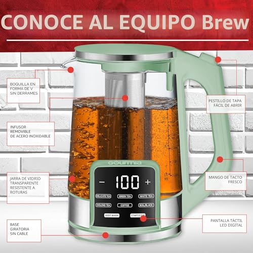 58% Off Gourmia Programmable Electric Glass Kettle - Image 6