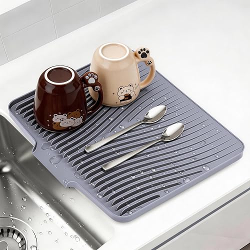 47% Off COPLIB Silicone Dish Drying Mat for Kitchen Counter - Image 1