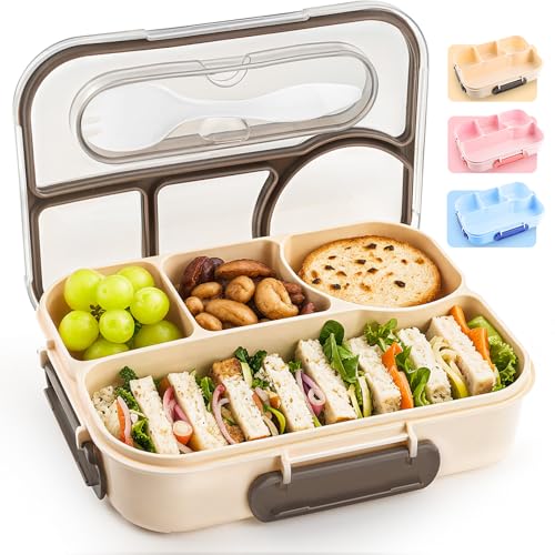 38% Off EASYFUN 4-Compartment Bento Lunch Box for Adults