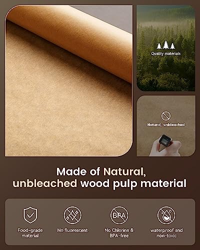 30% Off Unbleached Parchment Paper Sheets for Baking - Image 2