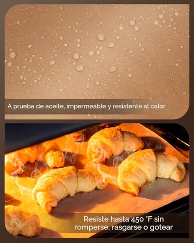 30% Off Unbleached Parchment Paper Sheets for Baking - Image 5