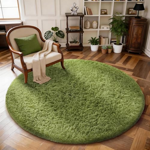 30% Off Ophanie Plush Round Rug for Kids & Dorm Rooms