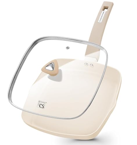 54% Off KOCH SYSTEME CS Ceramic Grill Pan with Lid - Image 1