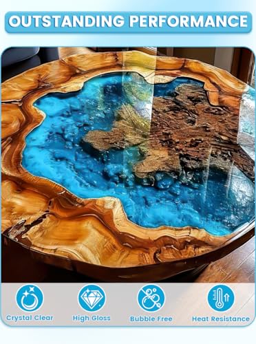 30% Off 64oz Epoxy Resin Kit for Art, Wood & Jewelry - Image 3