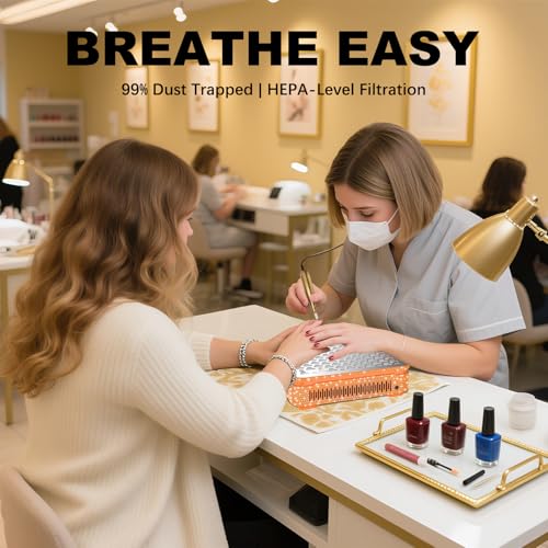 50% Off Professional Nail Dust Collector with 1000 Pa Suction - Image 2