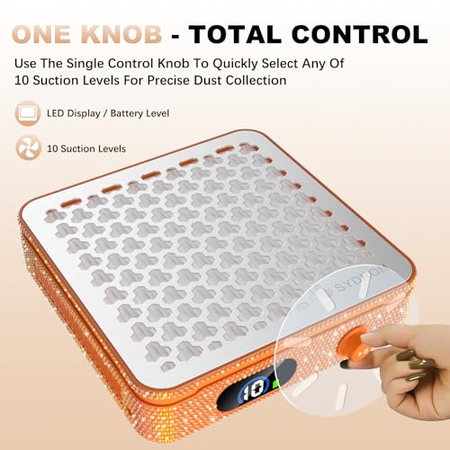 50% Off Professional Nail Dust Collector with 1000 Pa Suction - Image 6