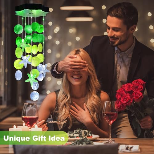 Solar Shell Wind Chimes for Outdoor Decor - 55% Off - Image 6