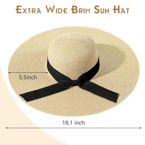 50% Off Women's Wide Brim Sun Hat with UPF 50+ Protection - Image 4