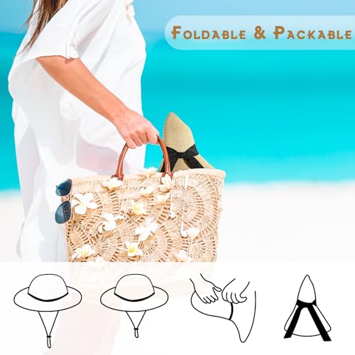 50% Off Women's Wide Brim Sun Hat with UPF 50+ Protection - Image 6