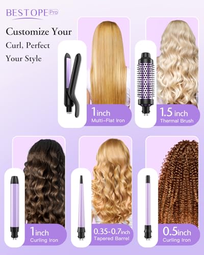 Save 30% on 5-in-1 Hair Styling Iron Set with Heat Mat - Image 2