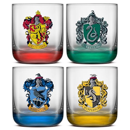 53% Off JoyJolt Harry Potter House Pride Glass Set of 4 - Image 1