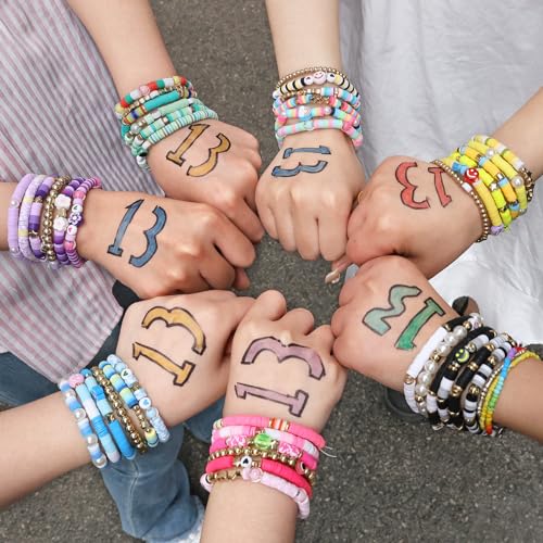 50% Off Surfer Heishi Friendship Bracelets Set - Image 2