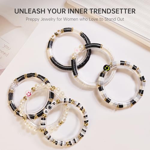 50% Off Surfer Heishi Friendship Bracelets Set - Image 3