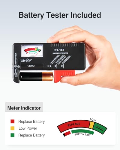50% Off Luxtude Battery Organizer Case with Tester - Image 6