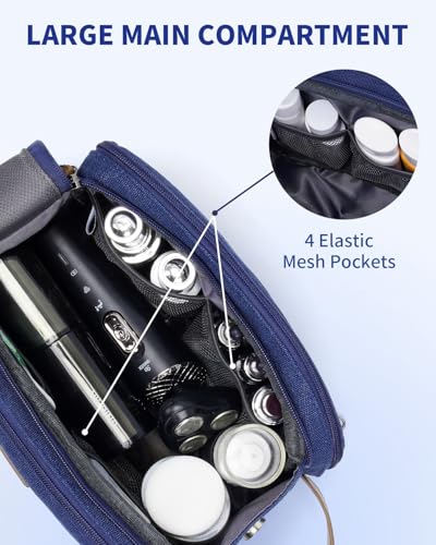 50% Off WANDF Water-Resistant Travel Toiletry Bag for Men - Image 3