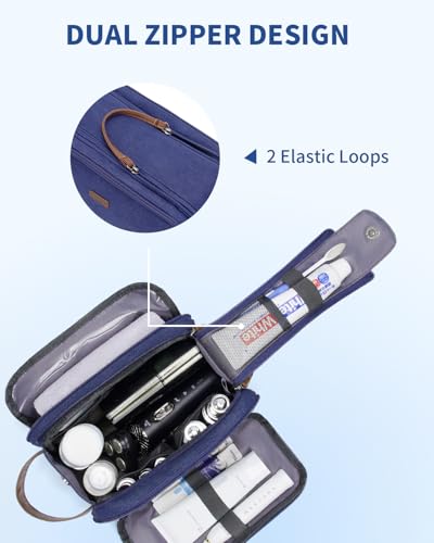 50% Off WANDF Water-Resistant Travel Toiletry Bag for Men - Image 4