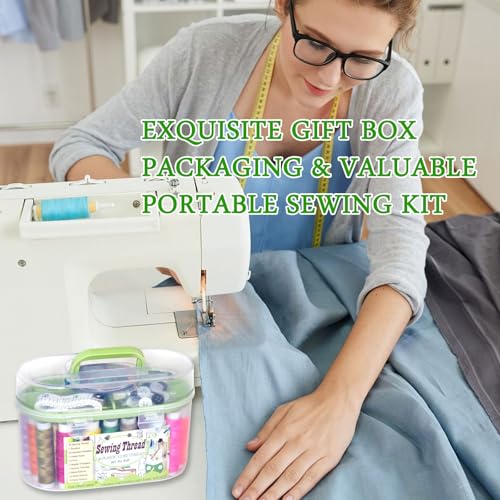 50% Off 40-Spool Sewing Thread Kit with Portable Toolbox - Image 6