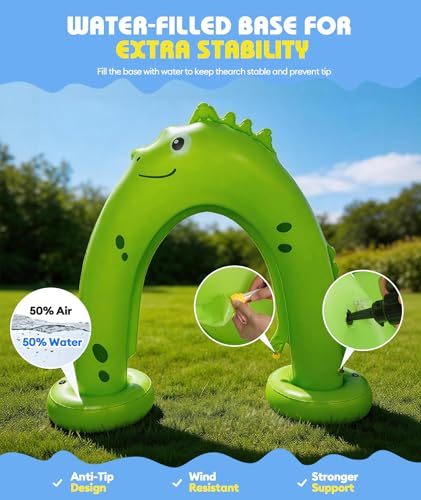 Save 22% on Octaplay Inflatable Kids Sprinkler for Summer Fun - Image 5