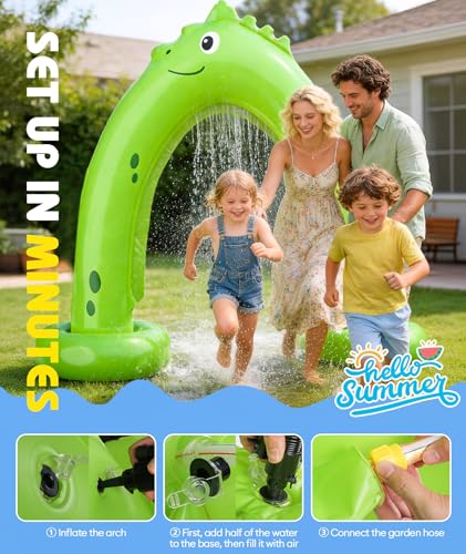 Save 22% on Octaplay Inflatable Kids Sprinkler for Summer Fun - Image 6
