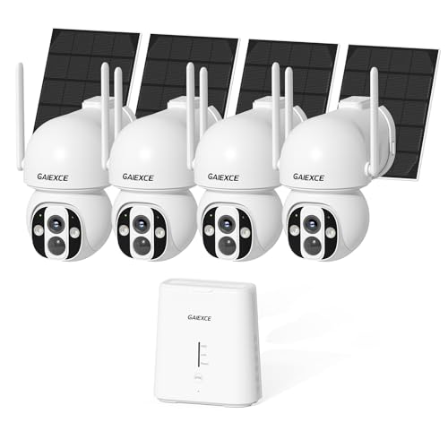 Save $50 on GAIEXCE Solar Security Camera 4-Pack - Image 1