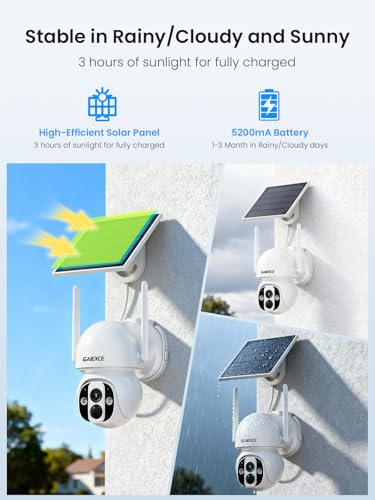 Save $50 on GAIEXCE Solar Security Camera 4-Pack - Image 3